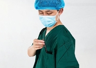 Sử dụng bệnh viện Bộ đồ dùng trong phẫu thuật y tế Áo ngắn tay 100% cotton cổ V