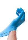 Găng tay nitrile xanh dùng một lần không bột