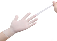 găng tay vô trùng dùng một lần chất liệu cao su nitrile bột miễn phí găng tay an toàn màu xanh trắng tùy chỉnh kích thước tiêu chuẩn SML