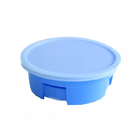 Bát dẫn hướng bằng nhựa với 5 tab Polypropylene 2500 ML Blue