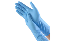 Găng tay y tế dùng một lần màu xanh Nitrile Găng tay kiểm tra an toàn miễn phí