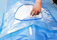 Vải không dệt phẫu thuật Màn vô trùng 20 X 20 inch màu xanh lam dùng cho bệnh viện