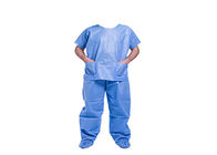 SMS Medical Scrub Suits, Light Green Pink Scrubs Đồng phục chăm sóc sức khỏe có còng ngắn