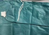 Tay áo dài Màu xanh lá cây dùng một lần Áo choàng phẫu thuật Rào cản phẫu thuật Áo choàng phẫu thuật thoáng khí