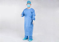 Áo choàng phẫu thuật dùng một lần SMS màu xanh tăng cường