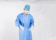 Áo choàng phẫu thuật dùng một lần SMS màu xanh tăng cường