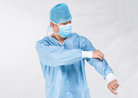 Pulp Spunlace Vải không dệt XL Áo choàng bệnh nhân dùng một lần