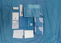 Gói thủ tục nội soi khớp gối SMS Vải vô trùng Gói màu xanh lá cây vô trùng Cán màng Gói phẫu thuật dùng một lần cho bệnh nhân