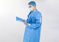 SMS Áo khoác phòng thí nghiệm dùng một lần với quần Áo choàng dành cho khách bệnh viện