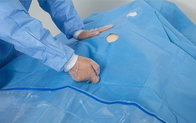 Gói thủ tục vô trùng dùng một lần y tế Bộ dụng cụ chụp động mạch phẫu thuật 210 * 300cm
