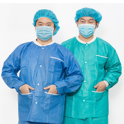 Quần áo quét tay áo choàng bệnh viện đa năng và chức năng
