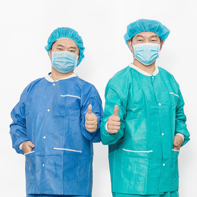 Quần áo quét tay áo choàng bệnh viện đa năng và chức năng
