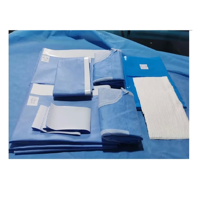 Ethylene oxide Sterilized Sterile Surgical Packs Không dệt vải bảo vệ
