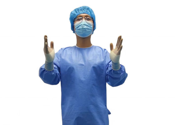 Unisex Sản sinh Phẫu thuật Bệnh viện áo choàng kháng chất lỏng áo choàng phẫu thuật AAMI Level3