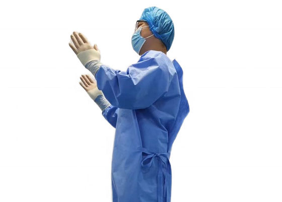 Unisex Sản sinh Phẫu thuật Bệnh viện áo choàng kháng chất lỏng áo choàng phẫu thuật AAMI Level3