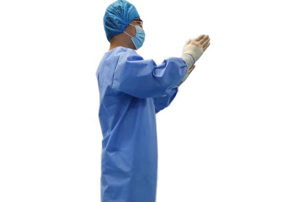 Unisex Sản sinh Phẫu thuật Bệnh viện áo choàng kháng chất lỏng áo choàng phẫu thuật AAMI Level3