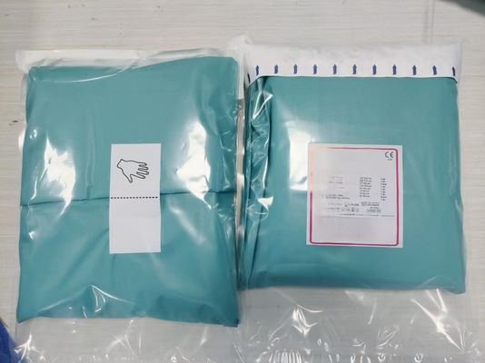 Green Viscose Lamination Non-woven Basic Customize Surgical Pack cho bệnh viện