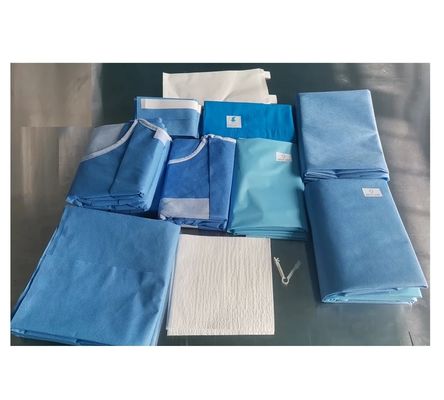 Quần phẫu thuật dùng một lần thường xuyên không tay áo Tie On Non Woven Fabric Quần unisex thở