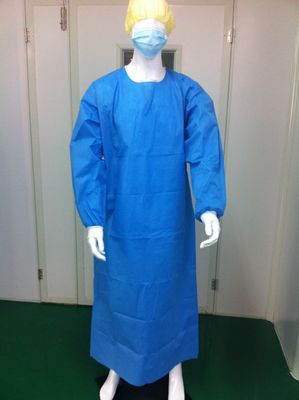 35g SMS Sterile Một lần sử dụng áo sơ mi phẫu thuật không dệt tiêu chuẩn