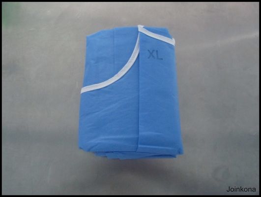35g SMS Sterile Một lần sử dụng áo sơ mi phẫu thuật không dệt tiêu chuẩn