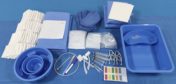 Phòng phẫu thuật Một lần sử dụng gói động mạch phẫu thuật / gói phẫu thuật can thiệp cho phẫu thuật vô trùng
