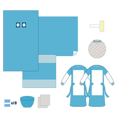 Bao bì phẫu thuật dùng một lần vải không dệt khô 1000 miếng MOQ