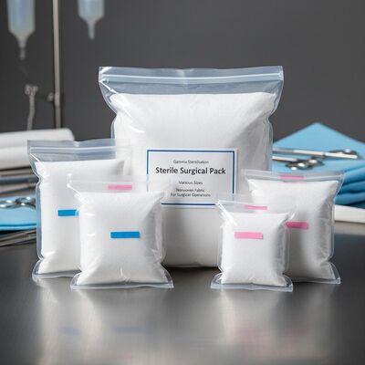 Gamma Sterilization Sterile Surgical Packs with Nonwoven Fabric Available in Various Sizes for Surgical Operations